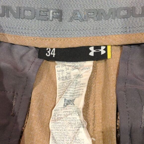 Like new under armour men's shorts heat gear size 34 - Picture 5 of 9